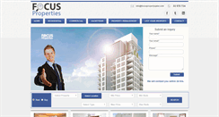 Desktop Screenshot of focuspropertyqatar.com